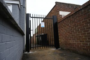 Alley gate in Wellingborough
